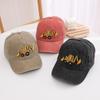 Excavator Embroidered Baby Baseball Cap Adjustable Kids Baseball Caps Sport Visor Hat  Children