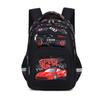Hochwertige Jungen Schultaschen Rucksack mit Fußballmuster Kinder Kinder Umhängetaschen Jungen Schultertasche Kinder Packsack Rotes Auto