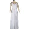 Fashion Women Summer Boho Sleeveless Strappy V-neck Bandage Party Beach Dress