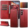 SUTENI for Samsung S26 Ultra Phone Case Magnet Card Holder Stand Flip Cover Wallet Faux Leather S25 Plus S24 S23 S22 Note 20