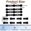 4Pcs Air Fryer Silicone Magnets Buckles Heat Resistant Fix Parchment Paper Liner Avoid Burning Universal for All Air Fryers Reusable Kitchen Gadgets
