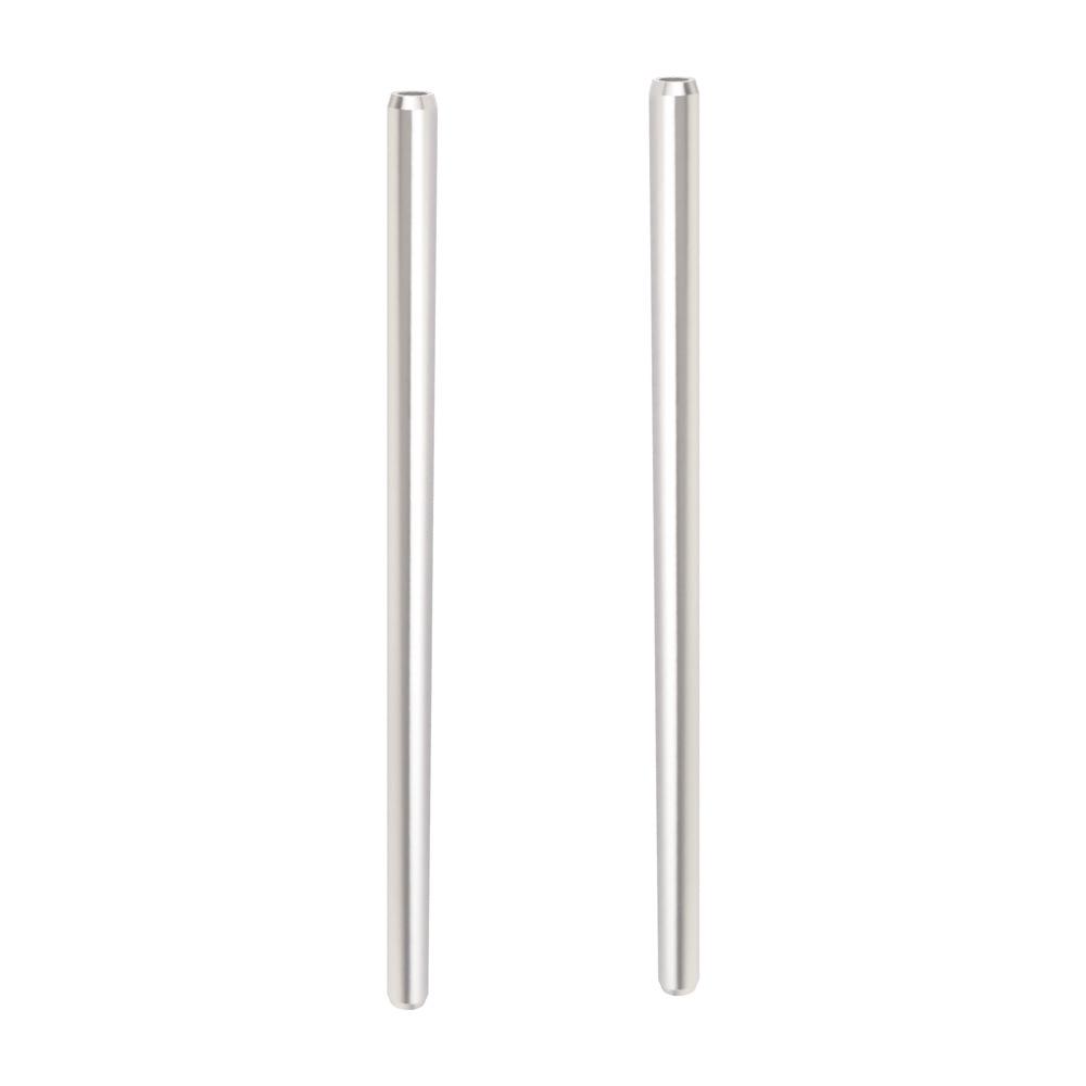 HDRIG 19mm Stainless Steel Camera Guide Rod Kit, 40CM Long, Shoulder Mount Support Rod Pair 3988
