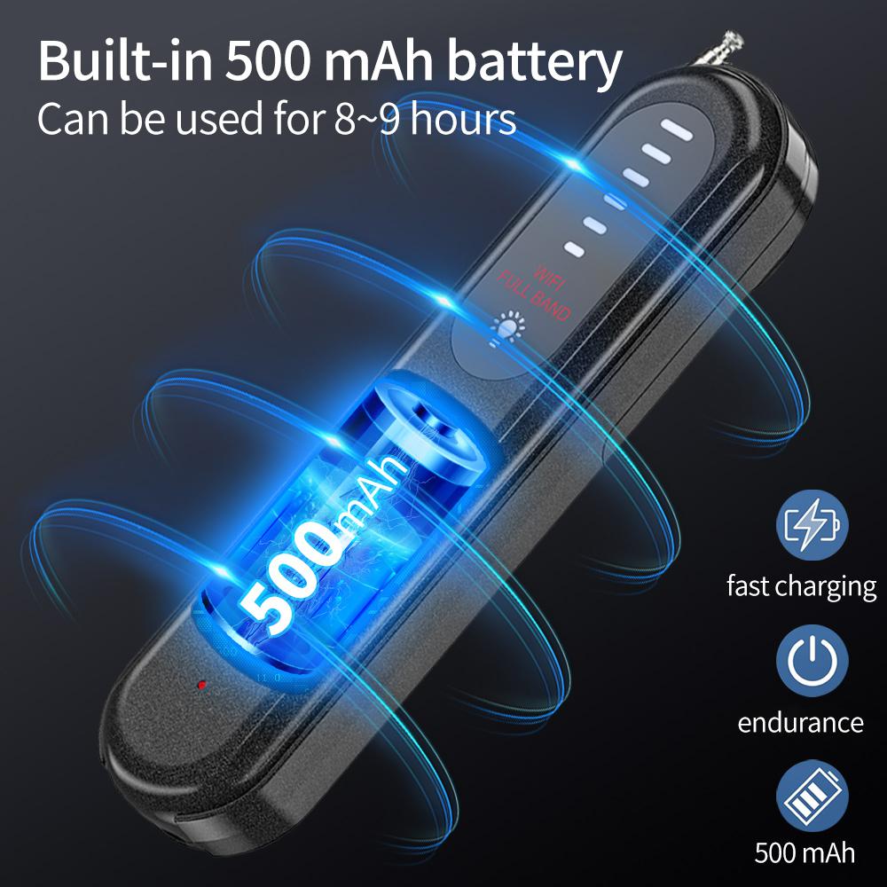 Multi Purpose Detector, GPS/WIFI/Camera/Eavesdropping Detector, Wireless Alarm Detector