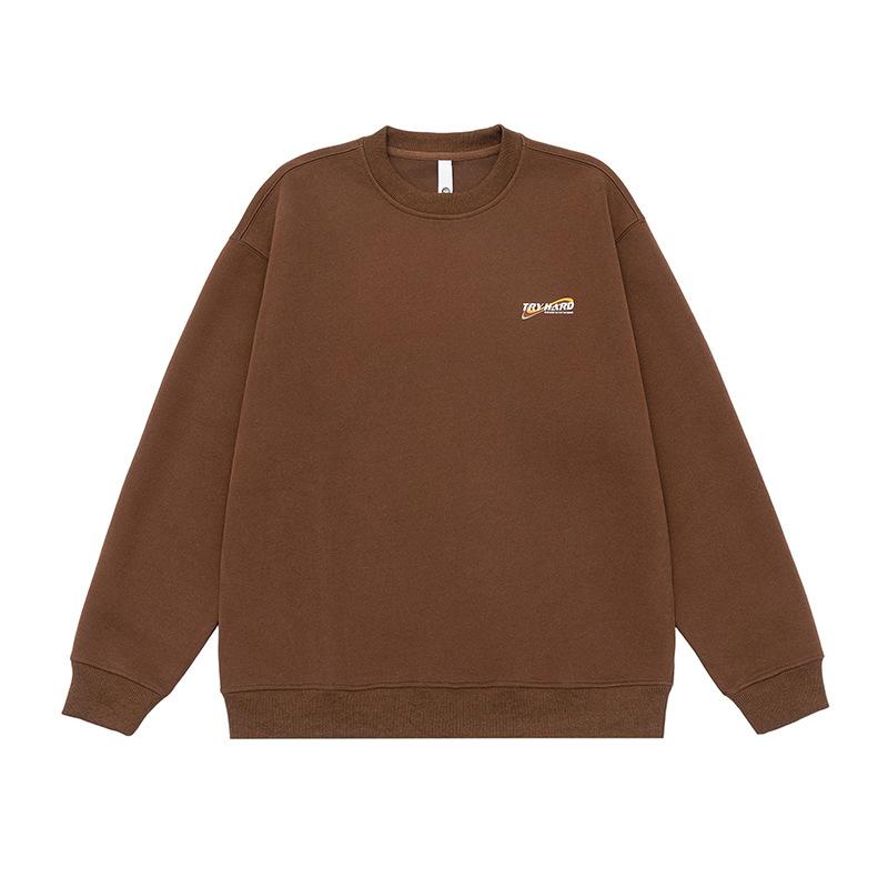 American Street Printed Sweatshirt Men's Autumn New Loose Sports Long-sleeved Pullover Top