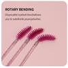 ANNAFRIS 1Pack 50Pcs Disposable Eyelash Brush Soft Head Crystal Eyebrow Brush Lash Extension Brush Mascara Wand Makeup Tool