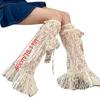 Japanese Style Leg Warmers for Women Cute Star Leg Warmers 80s Party Dance Legwarmers Fashion Lace Trim Long Leg Socks
