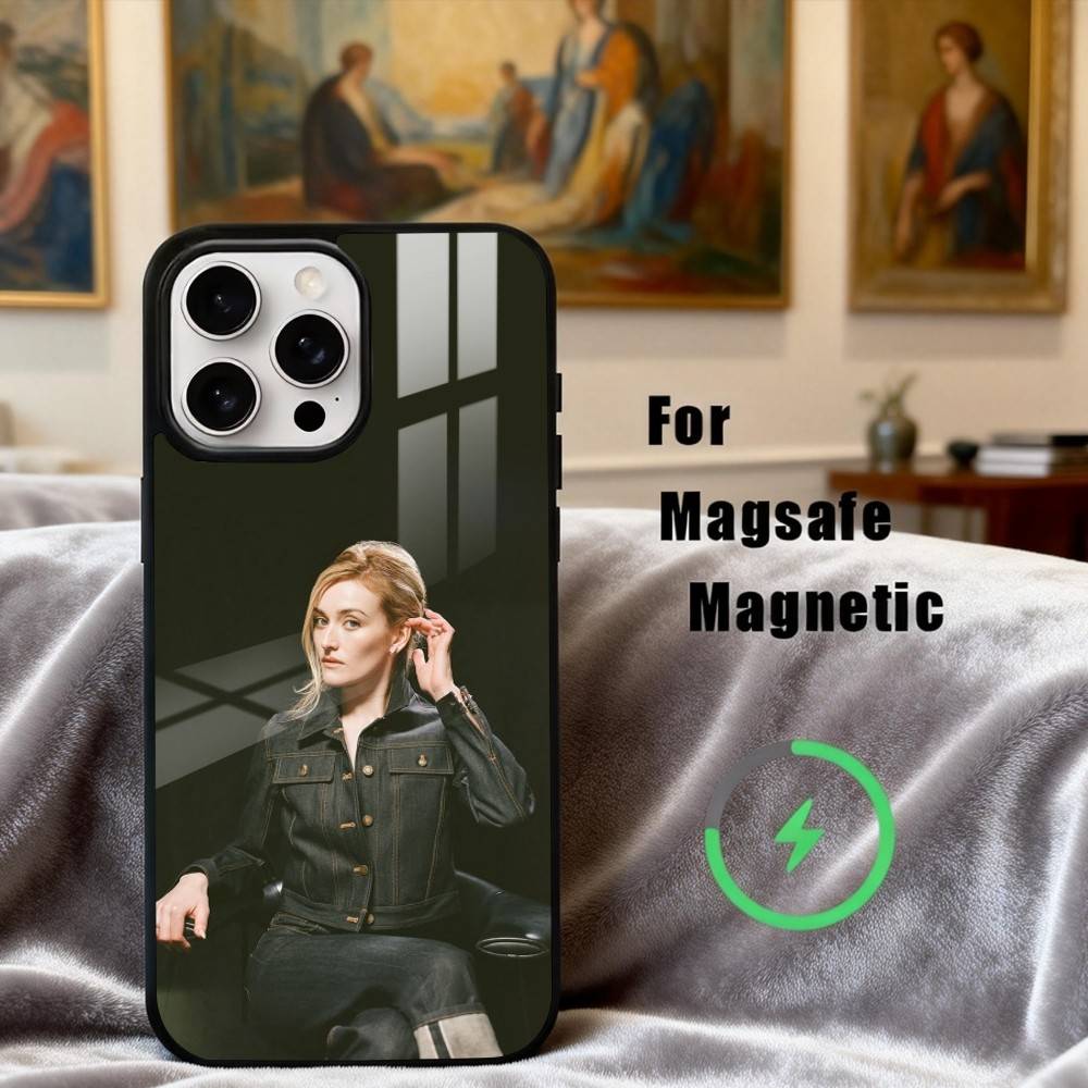 

Beautiful S-Sarah P-Pidgeon Actress Phone Case For iPhone17,16,15,14,13,12,11 Plus,For Magnetic Wireless Charge Cover iPhone11PRO
