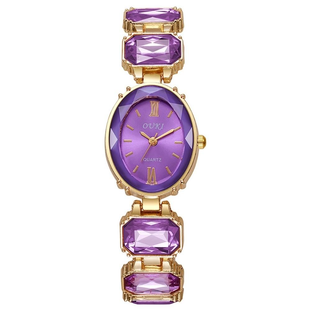 Diamond Studded Watch Strap Quartz Watches Rhinestone Women Wristwatch Wrist Decoration Women Girl