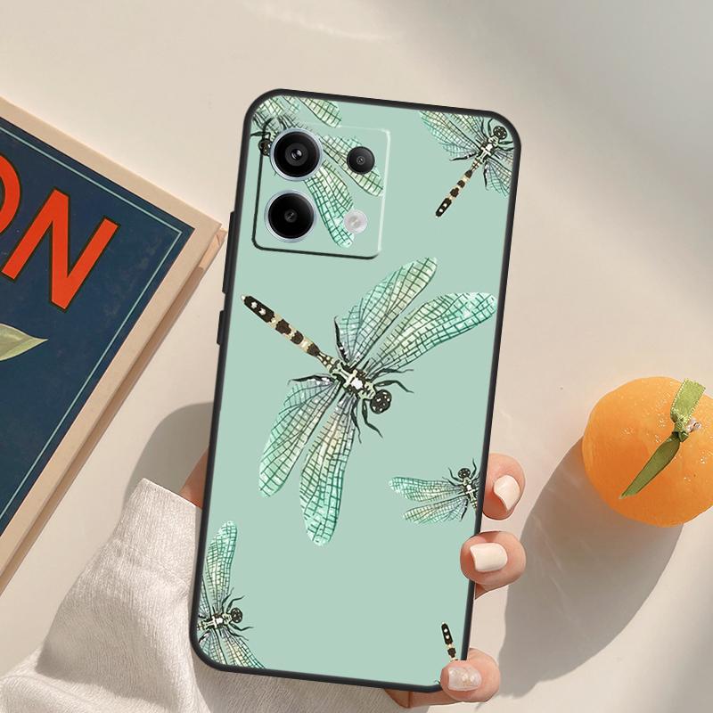 Insects Funda For Xiaomi Redmi Note 14 Pro 9 10 11 12 13 Pro 10S 11S 12S Redmi 10C 12C 13C 14C Case