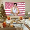 Jacob Elordis Bandiera Americana Arazzo Multiuso Decorazione Stanza Sfondo Camera da Letto Festa Coperta per Divano Regalo di Natale