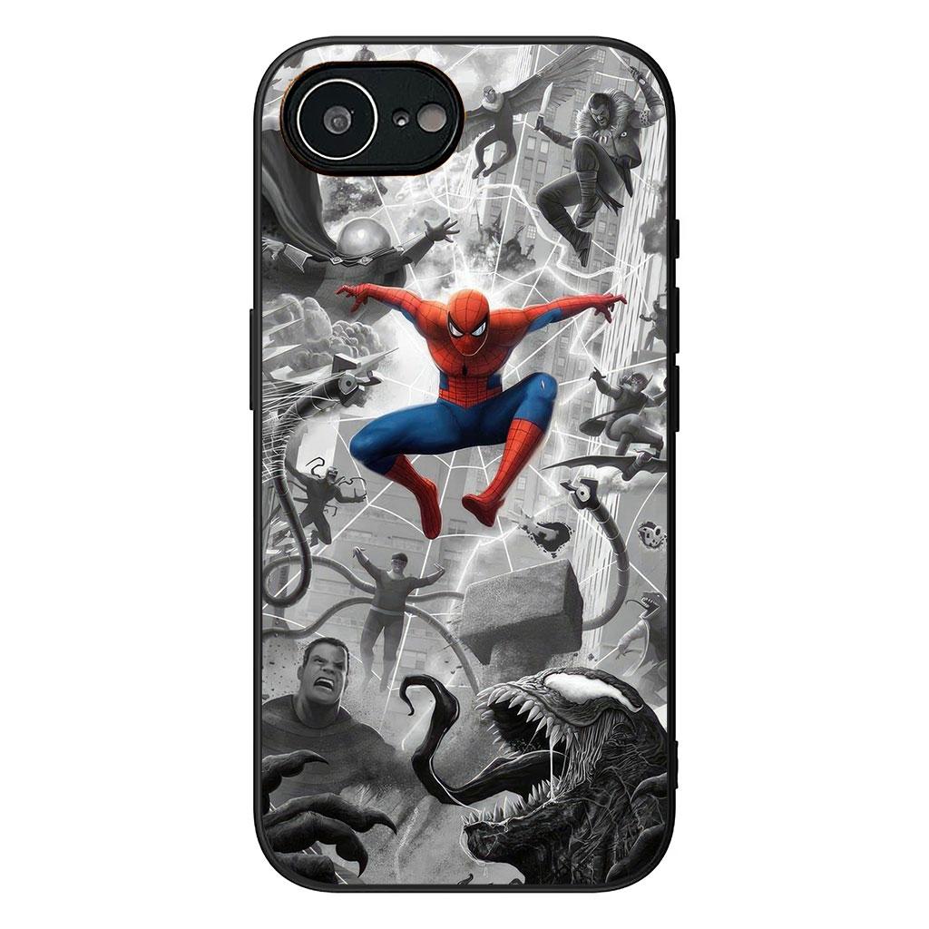 Spider Marvel Poster Spiderman Man for Motorola Moto Edge 50 One 30 Fusion 40 Neo Ultra Pro 20 Lite G50 G85 G84 E15 E14 Case