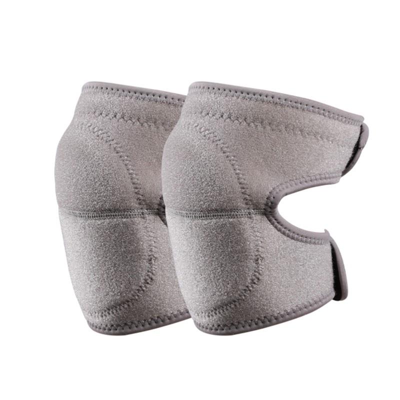 LXHZSY Genouillère éponge épaisse Grise – Taille M, Protection Pour Sport, Danse, Fitness, équitation (1 Pièce)