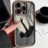 Oil Painting Art Phone Case For iPhone 15 Pro Max 14 13 12 11 Pro Max XS XR X 7 8 14 15 Plus SE 2020 Shockproof Soft Matte Cover