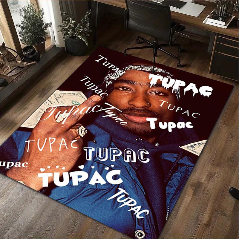 Rug Tupac Carpet Office Decorative Carpet For Living Room Bedroom Door Mat Floor Rug Computer Chair Area Rug