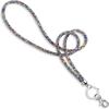 Glitter Bright Rhinestone Phone Lanyard Lightweight Crystal Neck Strap  Office Card
