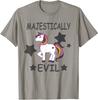 Majestically Evil Unicorn Funny T-Shirt Classic T-shirt