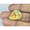 10Cts.Natural Labradorite Carving Pear Cabochon Loose Gemstone 19X24X02MM B-374