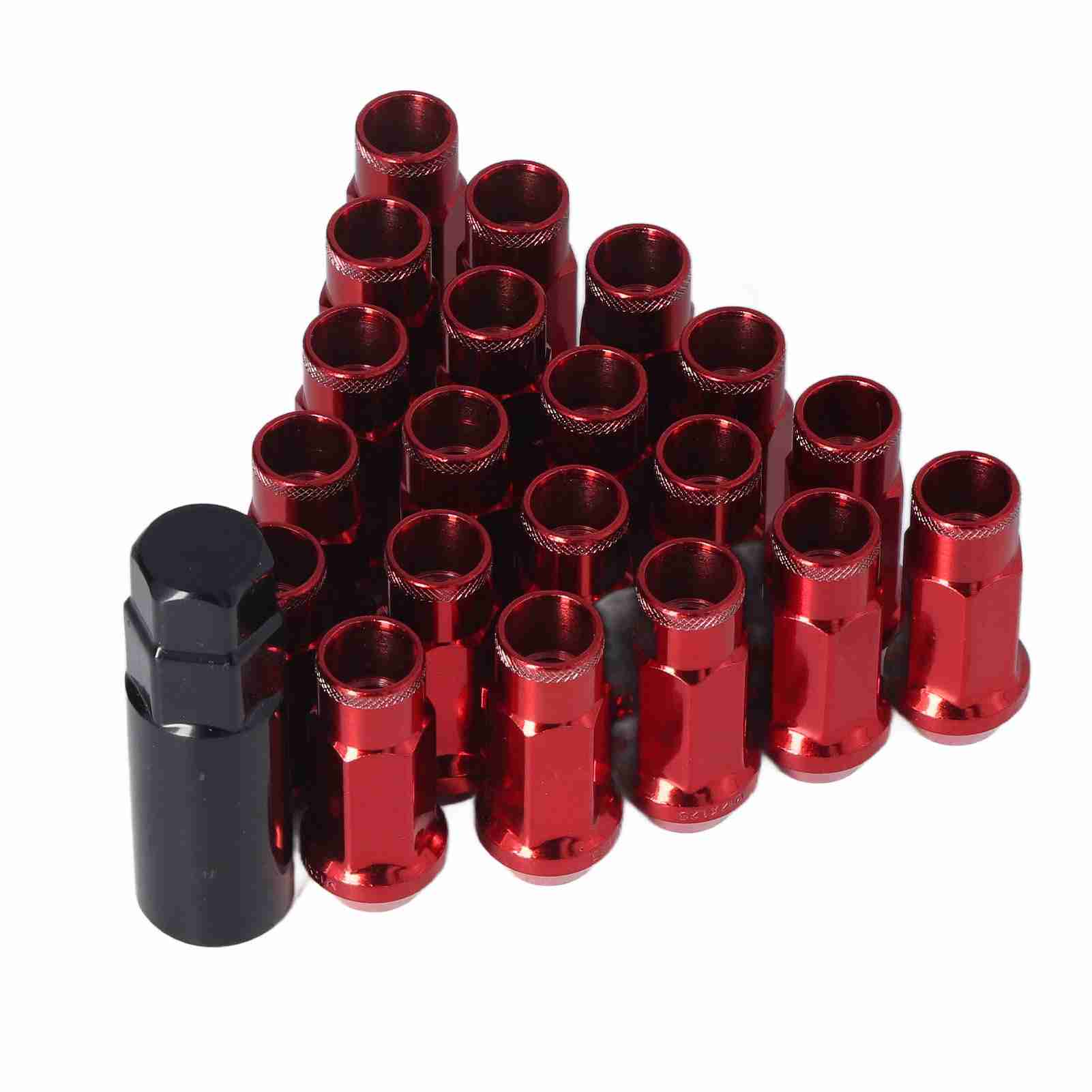 20pcs x1.25 Metal Wheel Lug Nuts Car Accessories Replacement for
