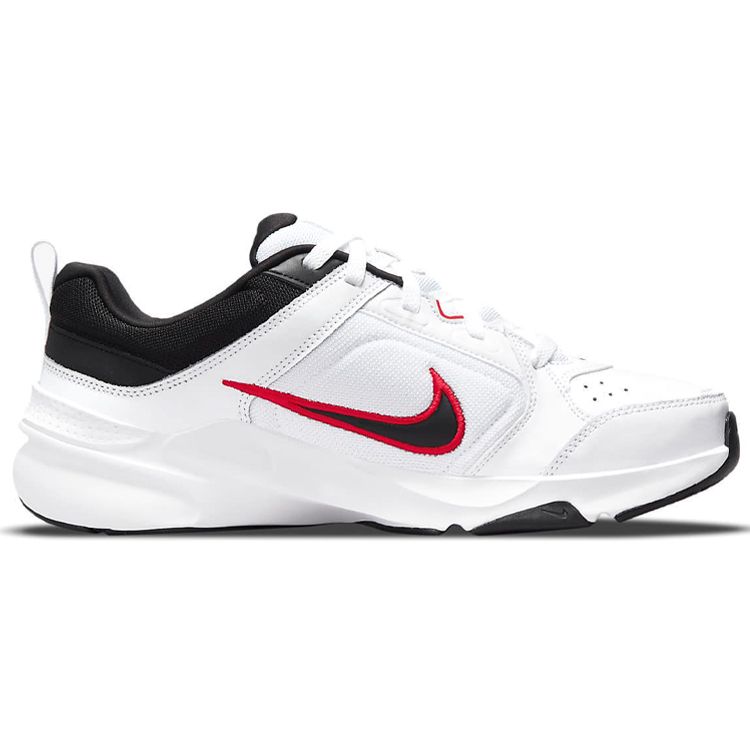 Nike Defy All Day, alb, roșu, pantofi unisex, negru DJ1196-101