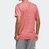 adidas T Shirts Men's Pink Crew Neck Moderate Straight Fit FL0328-