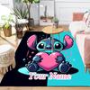 Custom 1Pc Lilo Stitch Adventure Rug Office Carpet Indoor Outdoor Entrance Doormat Nonslip Soft And Comfortable Living Room D916290