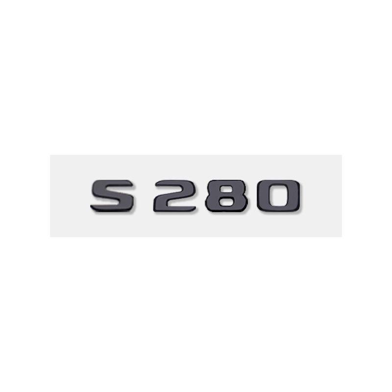 Mercedes Car Body Stickers: S350L, S400L, S500L, S600L Emblems, Rear V12 Tail Marks, Side Badges