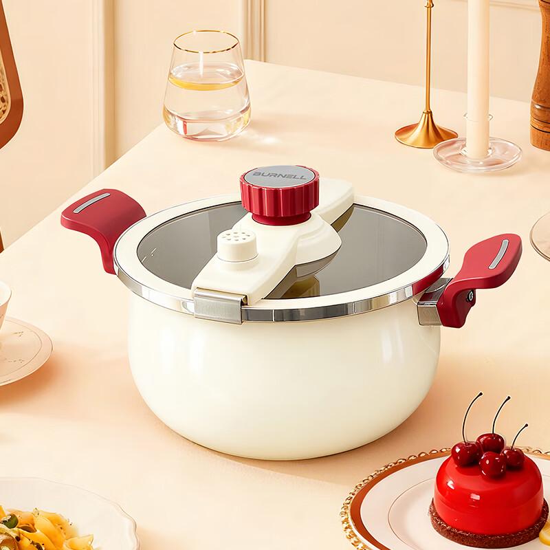BURNELL Titanium Core Rotary Micro-Pressure Cooker