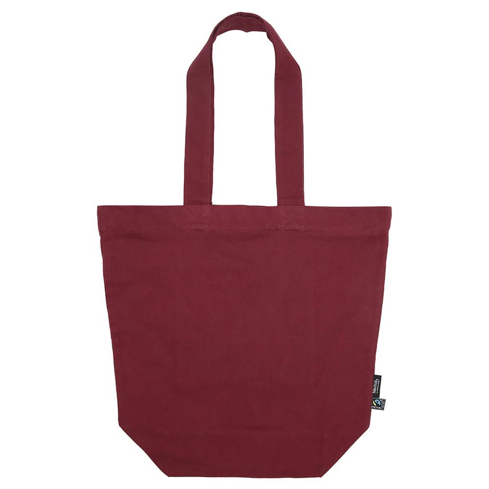 Neutral Panama Zipped Tote Bag