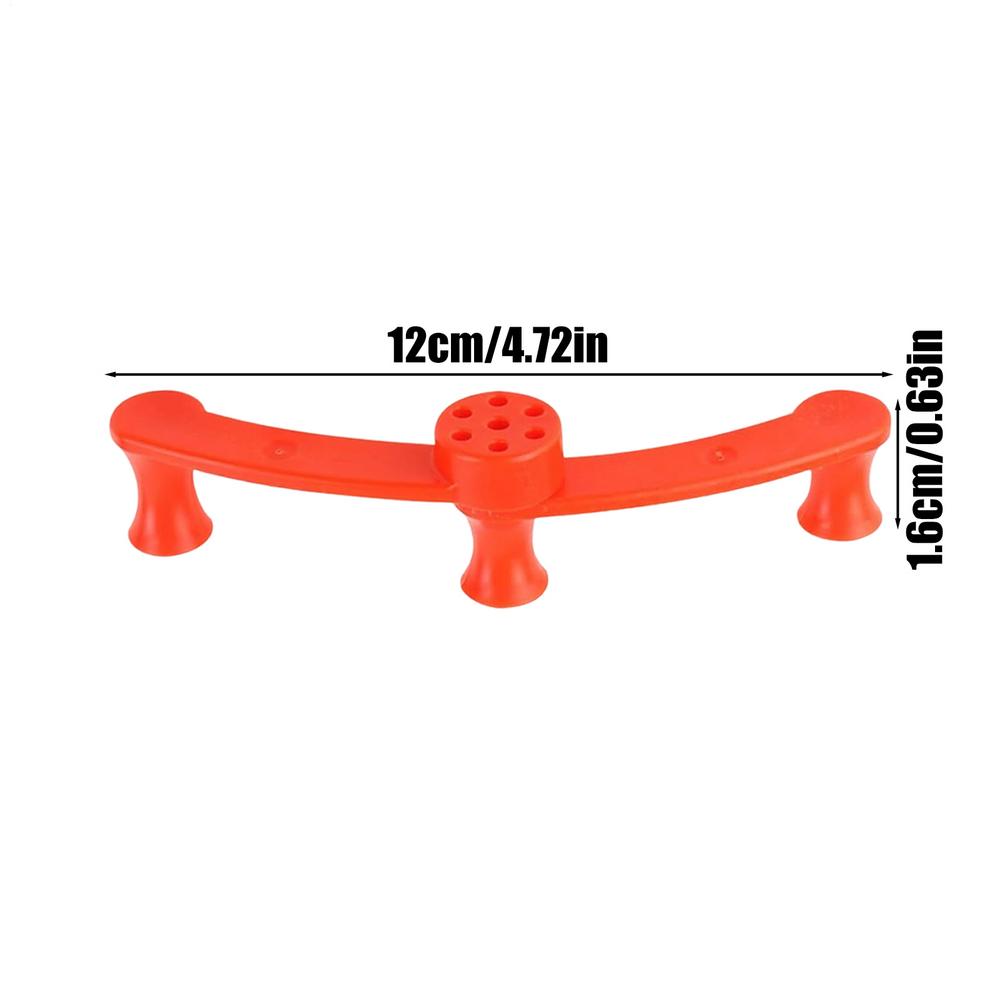 Зажимы для подвязки растений 10 штук Инструмент для изгиба ветвей Растяжитель ветвей плодовых деревьев Для садоводов Цветоводов Садоводов красный