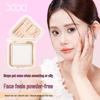 Xixi Chun Fu Glutinous Setting Powder Foundation - Natural, Lightweight, Oil-Control, Daily Touch-Up with Puff