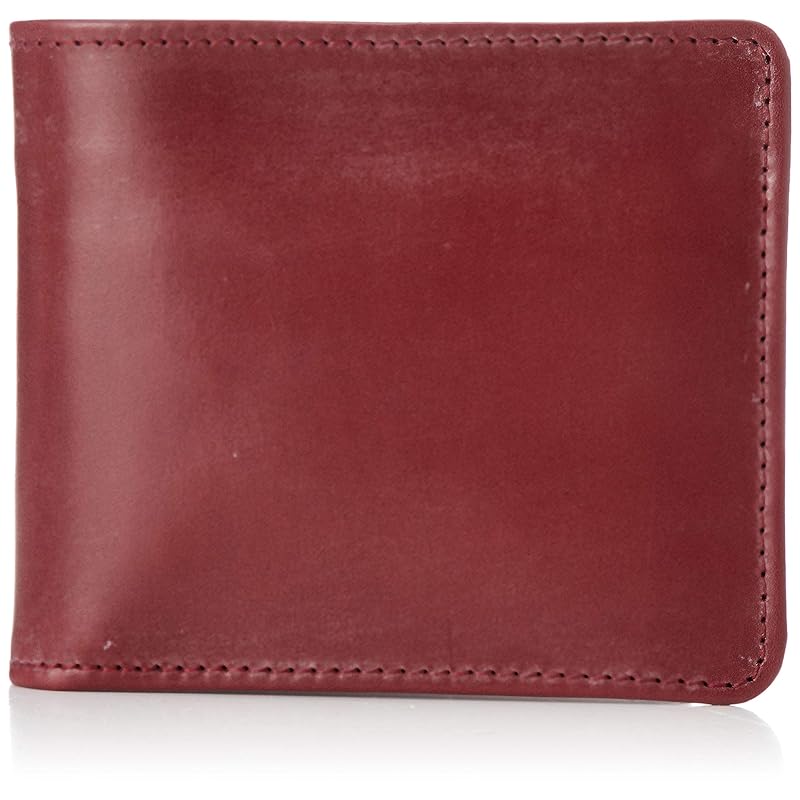 

[Glenroyal] HIP WALLET WITH DIVIDER bifold wallet compact wallet mini wallet Thin coin case coin purse water repellent bridle leather cowhide genuine