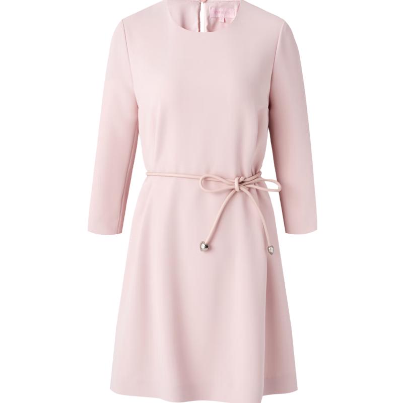 

PORTS Women s Embroidered Pleated Mesh A-line Dress S