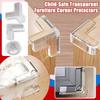 Child-Safe Transparent Furniture Corner Protectors