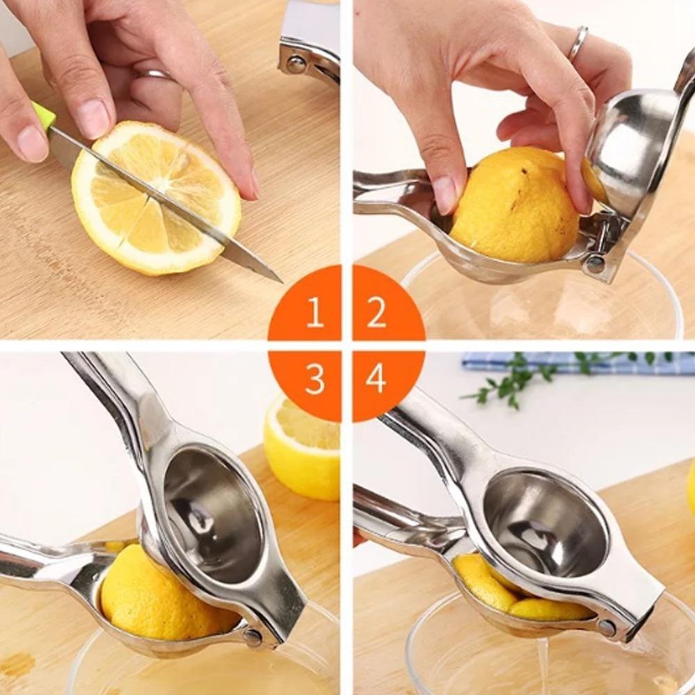 Stainless Steel Lemon Fruits Squeezer Orange Hand Manual Juicer