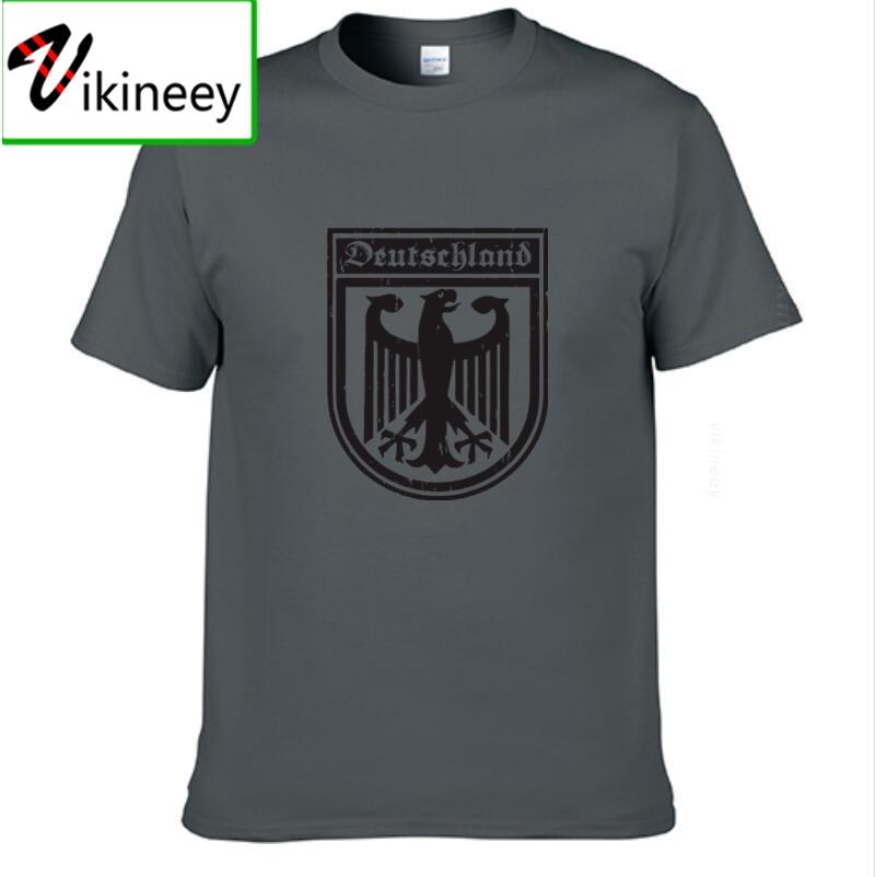 Deutschland GerUnisex Flag Crest GerUnisexy Eagle T Shirt Unisexs New Fashion Unisex ONeck TShirt Harajuku Tops Shirts Father Day