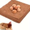 25cm/30cm Coconut Fiber Chicken Nesting Pad Washable Hen Nest Mat Thick Shock Absorbing Soft Egg Laying Mat for Poultry Coop Nesting Box