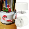 18 Tone Clockwork Round Music Box Base Plastic DIY Craft Decoration With Smooth Rotating Melodies Musical Movement