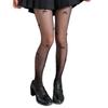 Aesthetic Sparkly Rhinestones Bowknot Sheer Pantyhose Stockings Women Thin See Through Silky Tights Shimmering Leggings