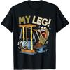 Mademark X SpongeBob SquarePants - My Leg Legs Day Weight Lifting Bodybuilding SpongeBob Gym Cotton Men T Shirt S