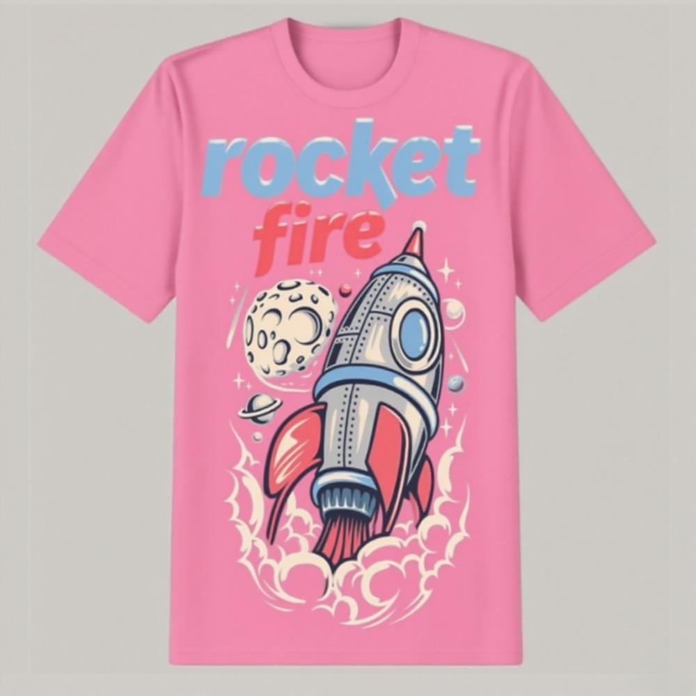 High-quality Comfortable Best-selling Light Cotton Short-sleeved and Couples Fashion Leisure Street Daily Style Printed T-shirts