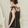 BESTY Clemence Leather Ribbon Hairclip