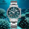 ADDIESDIVE Reloj Automático para Hombre Cristal de Zafiro 200m Resistente al Agua Relojes de Buceo AD2541 Super Luminoso Calendario Lujoso Reloj de Pulsera