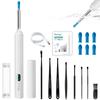 NXXHEYIN Caméra Cure-oreille Nettoyage d'oreille Connexion 1296P Qualité d'image 10 Millions Innovant Oreille sans fil Objectif IP67 Objectif étanche Cure-oreille avec
