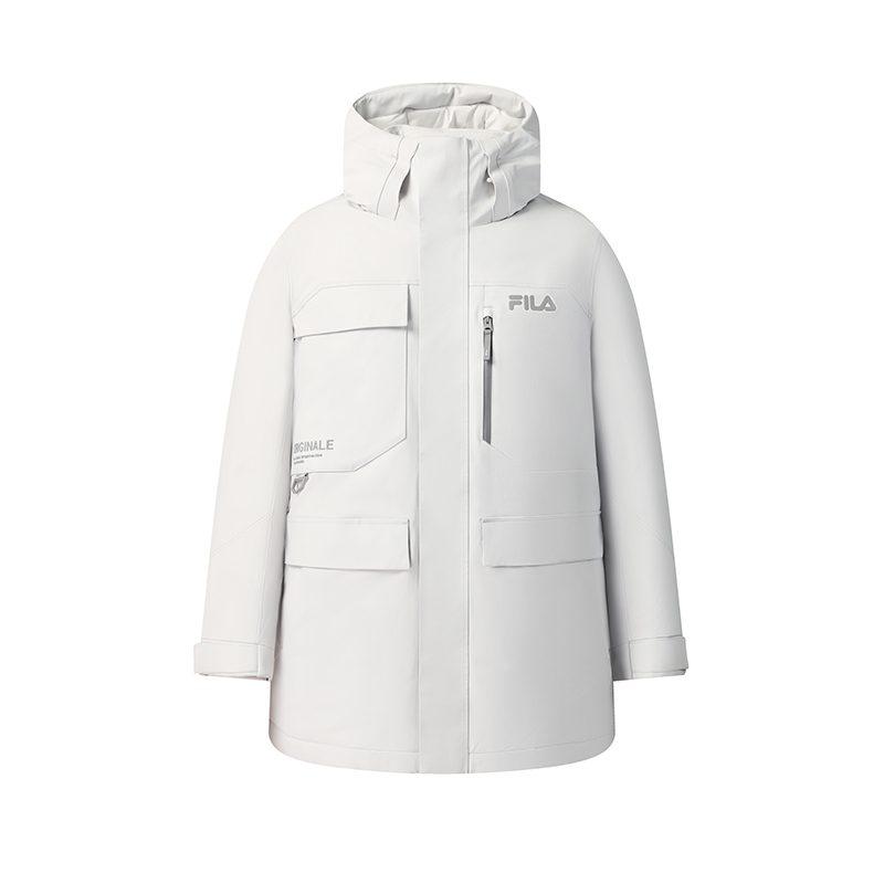FILA ORIGINALE Down Jacket Men's Cool Stone White F11M549902FWT
