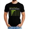 Oversized Summer For Men T Shirt Why I Lose At Pickleball Chart Short Sleeve Breathable Crew Neck Tshirt Male Workout Tshirt