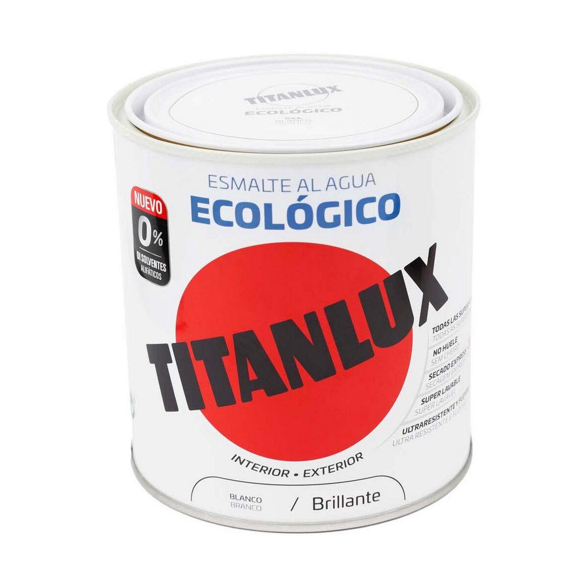 

Краска акриловая Titanlux 00t056614 Экологическая 250 мл Глянцевая Белая