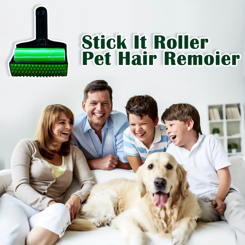 Handheld Lint Roller Pet Hair Remover, Reusable Lint Rollers Washable Lint Roller
