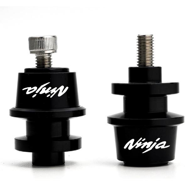 

Compatible with Ninja 650 2025 Ninja 500 SE Ninja 400 NINJA 1000 SX 2017-2022 2023 2024 2025 ZX4RR ZX6R ZX-10R ZH2 CNC Motorcycle Swingarm Spool чёрный