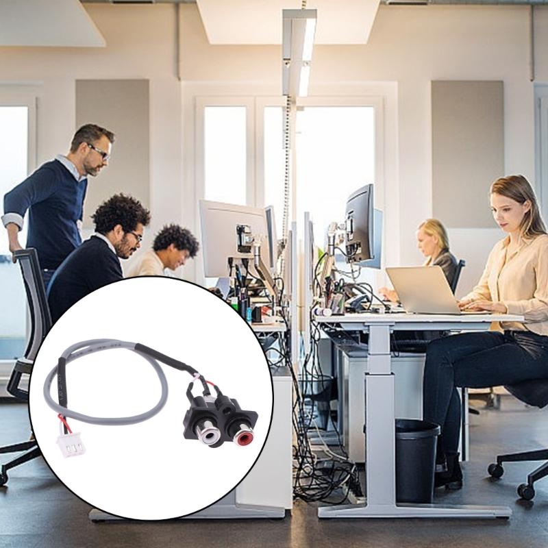 High Fidelities Sound Signal Cable 30cm Length XH 3P Terminals For Professional Sound System Connectivities