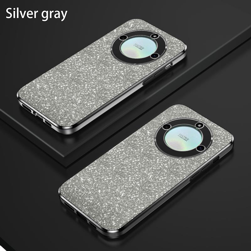 For Huawei Honor X40 Luxury Electroplated Glitter Case For Honor X40i X9A Magic 5 Lite Soft TPU Bumper Clear Phone Back Cover